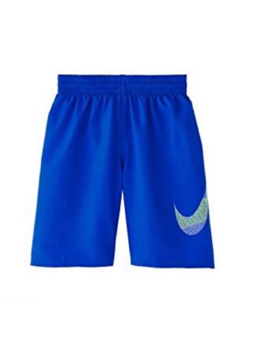 💋Nike Ombré Dot Logo Swoosh Cobalt Blue Unlined Athletic Sport Shorts